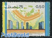0.50Cr, Yellow stripe left, Stamp out of set