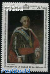 30c, Charles III, Stamp out of set