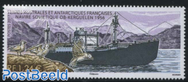 Soviet Ship Ob at Kerguelen 1v