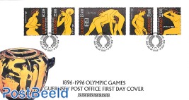 100 year modern olympics 5v