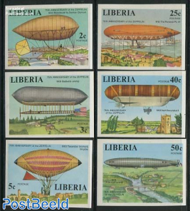 75 Years Zeppelin 6v imperforated