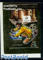 Football, gold 1vf imperforated