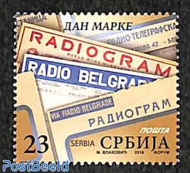Stamp Day, telegrams 1v