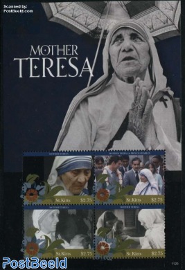 Mother Theresa 4v m/s