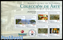 Banco Central art collection 6v m/s