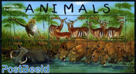 African fauna 6v m/s