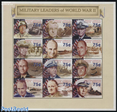 Military leaders of world war II 12v m/s