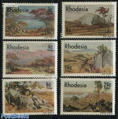 Bulawayo, Zimbabwe (Rhodesia) - High Court - postcard, stamps 1969