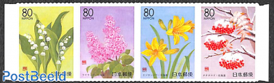Hokkaido flowers 4v s-a