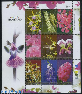 Amazing Thailand 9v m/s, flowers