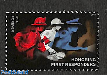  Honoring First Responders Forever Stamps (1 Sheet of